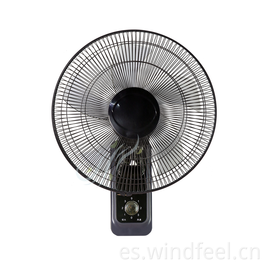 Ventilador oscilante montado en la pared de 16 ", 3 velocidades, aprobado por ETL IEC CB